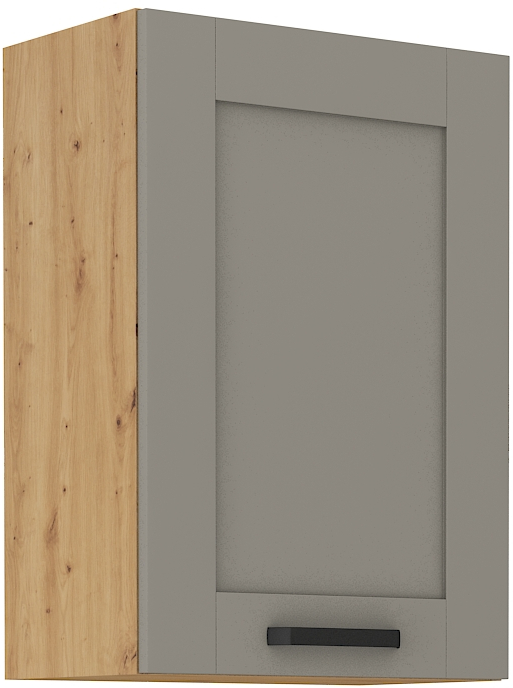 Oberschrank 50 cm / 72 cm LUNA CLAY Grau / Artisan GR/AR