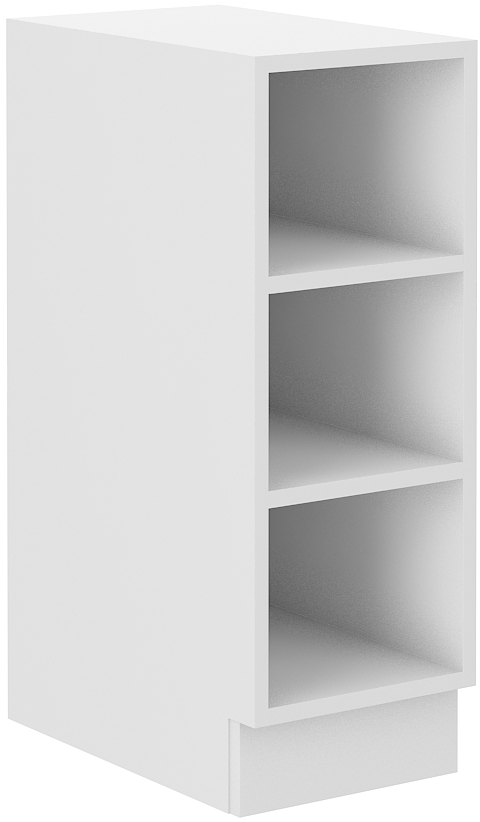 Offener Unterschrank 30 cm - STILO GR/WH