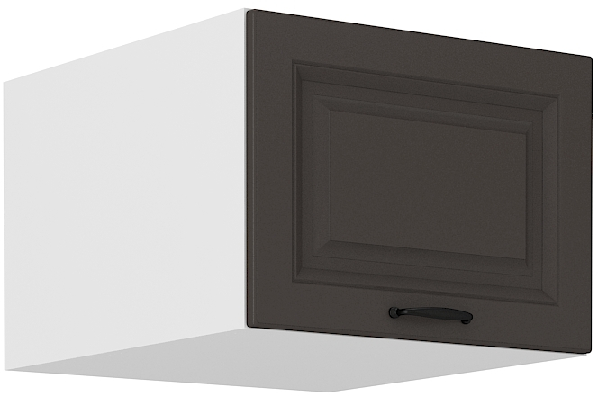Aufsatzschrank 50 cm / 36 cm Stilo Grau / Weiss GR/WH