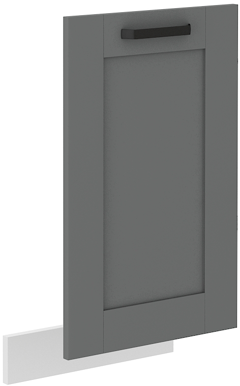 Geschirrspülerfront vollintegrierbar 45 cm LUNA DUST Grau / Weiss GR/WH