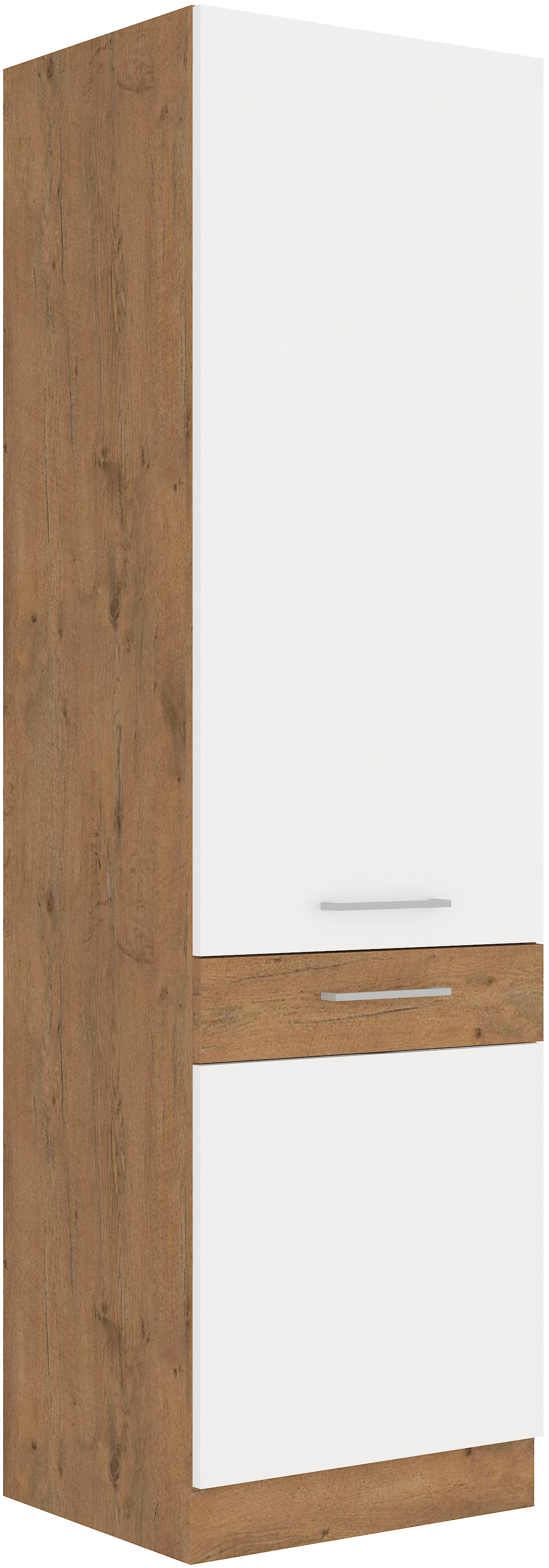 Hochschrank 60 cm / 210 cm VIGO Weiss HG 