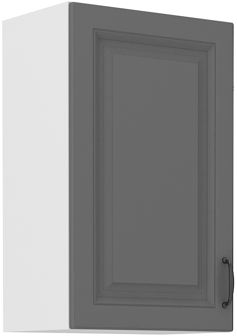 Oberschrank 45 cm / 72 cm STILO DUST Grau / Weiss GR/WH