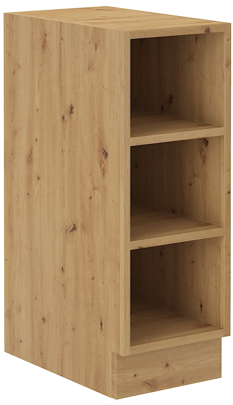 Offener Unterschrank 30 cm Artisan weiß HG