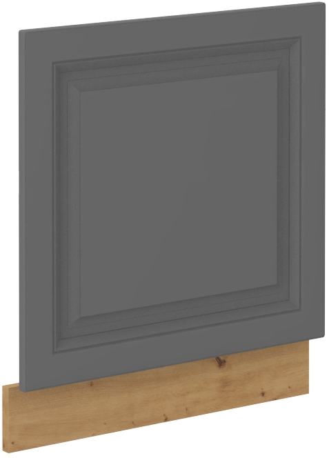 Geschirrspülerfront teilintegrierbar 60 cm STILO DUST Grau / Artisan GR/AR