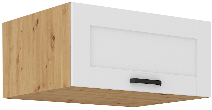 Aufsatzschrank 80 cm / 36 cm Luna WH/AR