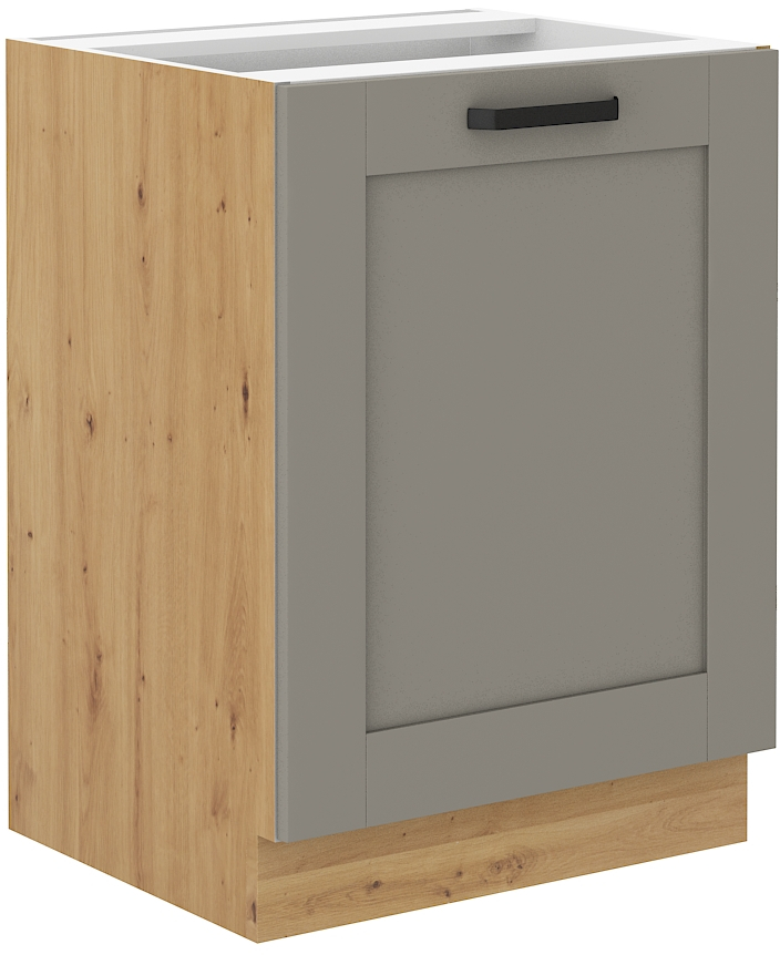 Unterschrank 60 cm LUNA CLAY Grau / Artisan GR/AR