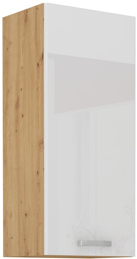 Oberschrank 40 cm / 90 cm Artisan weiß HG