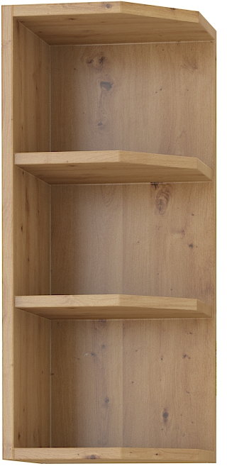 Oberer Abschlussschrank 30 cm / 72  cm ARTISAN Cappucino HG