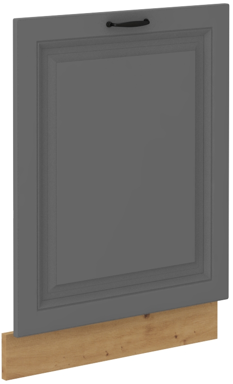 Geschirrspülerfront vollintegrierbar 60 cm STILO DUST Grau / Artisan GR/AR