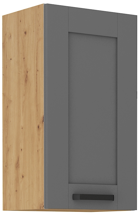 Oberschrank 40 cm / 72 cm LUNA DUST Grau / Artisan GR/AR