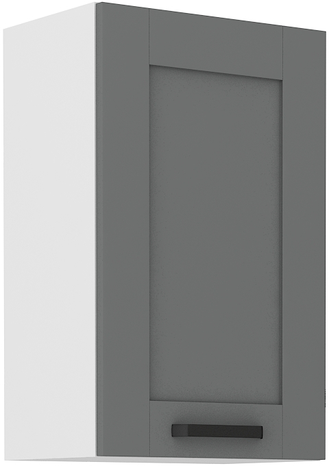 Oberschrank 45 cm / 72 cm LUNA DUST Grau / Weiss GR/WH