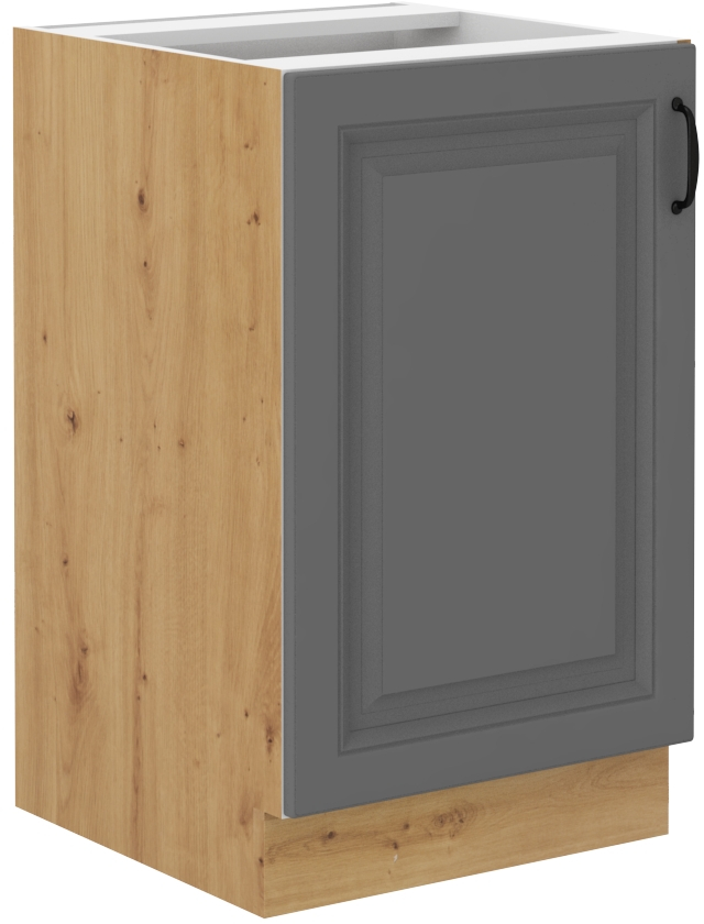 Spülenunterschrank 50 cm STILO DUST Grau / Artisan GR/AR