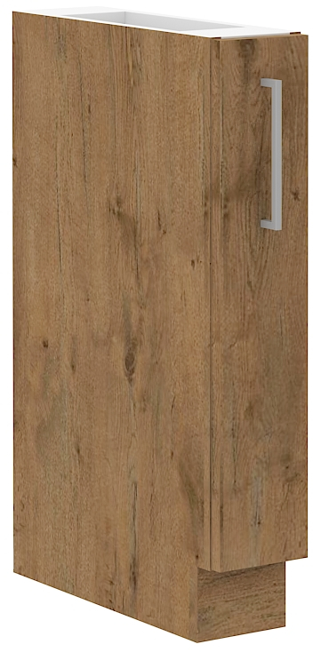 Unterschrank 15 cm mit Vorratauszug VIGO DARK