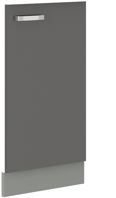 Geschirrspülerfront 45 cm Vollintegrierbar Grey