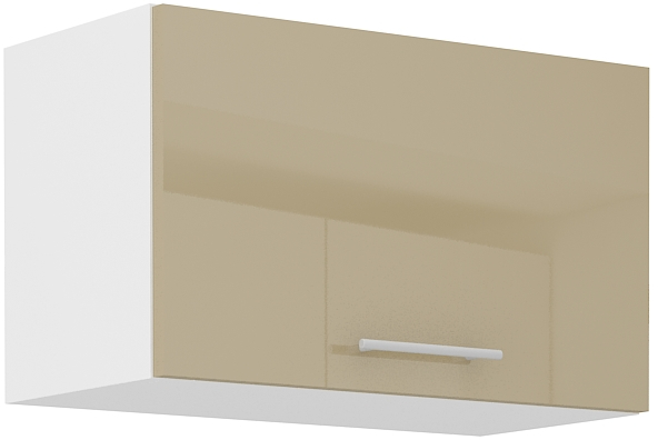 Oberschrank mit Klapptür 60 cm / 36 cm mit Klapptür LARA Cappucino HG