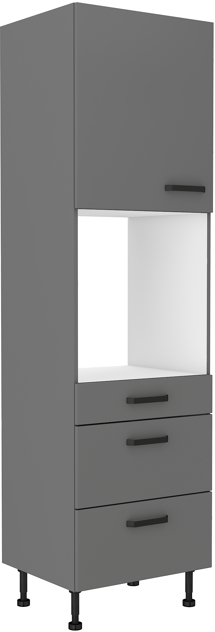 Backofenschrank 60 cm / 215cm mit Schubladen NESSA