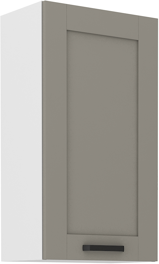 Oberschrank 50 cm / 90 cm LUNA CLAY Grau / Weiss GR/WH