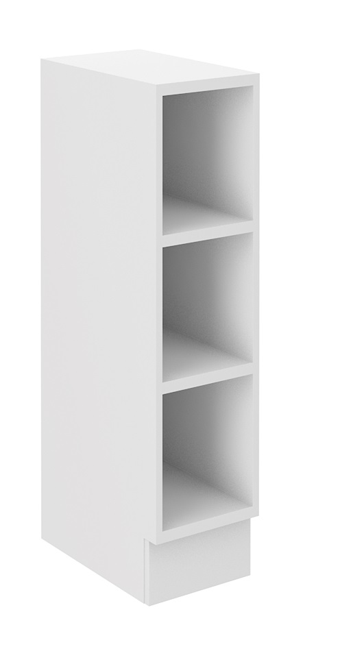 Offener Unterschrank 15 cm - STILO GR/WH