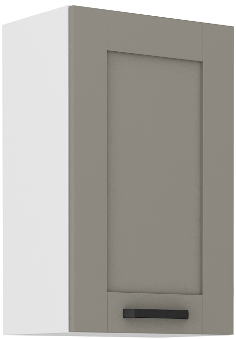 Oberschrank 45 cm / 72 cm LUNA CLAY Grau / Weiss GR/WH