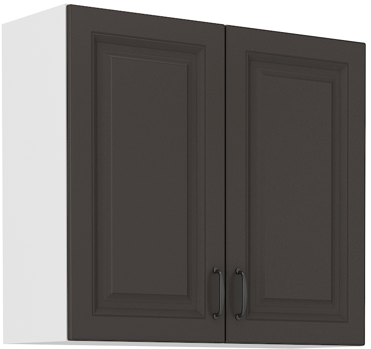 Oberschrank 80/72 cm - STILO GR/WH