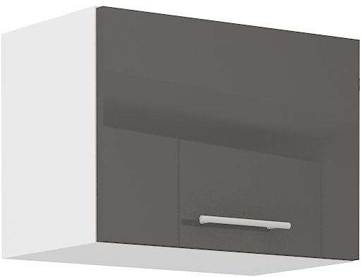Oberschrank mit Klapptür 50 cm / 36 cm mit Klapptür LARA Grau HG