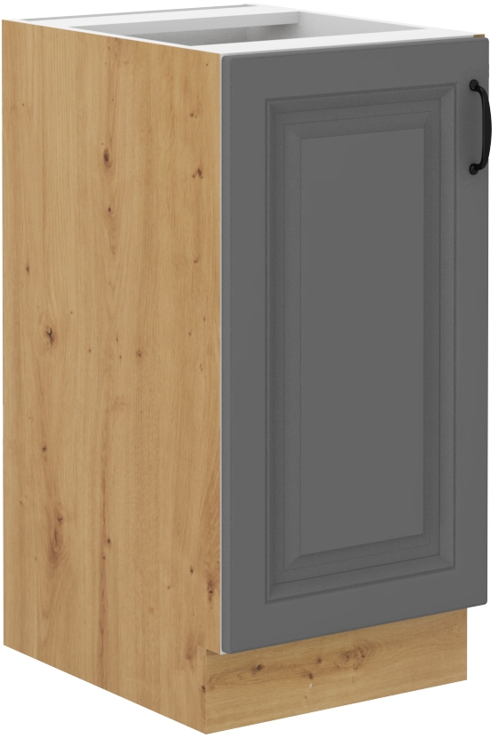 Unterschrank 40 cm STILO DUST Grau / Artisan GR/AR