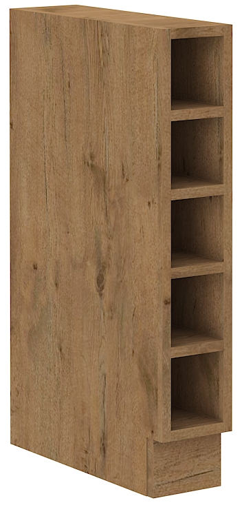 Offener Unterschrank 15 cm VIGO DARK