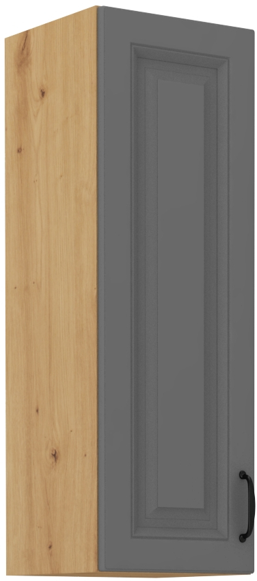 Oberschrank 40 cm / 90 cm STILO DUST Grau / Artisan GR/AR