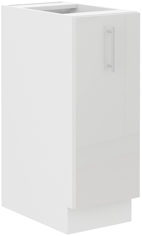 Unterschrank 30 cm mit Vorratauszug Lara Weiss HG