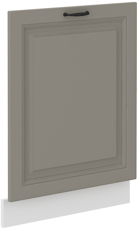 Geschirrspülerfront vollintegrierbar 60 cm STILO CLAY Grau / Weiss GR/WH