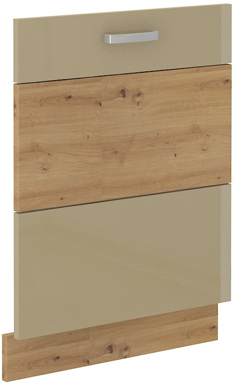 Geschirrspülerfront 60 cm Vollintegrierbar ARTISAN Cappucino HG