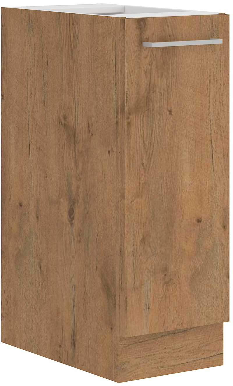 Unterschrank 30 cm Vorratsauszug VIGO Weiß HG
