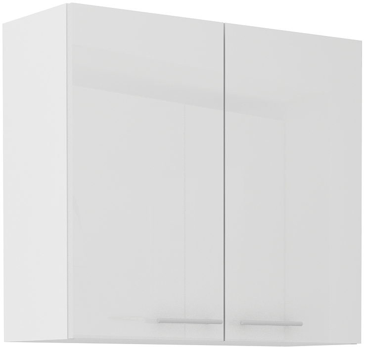 Oberschrank 80 cm / 72 cm LARA Weiss HG