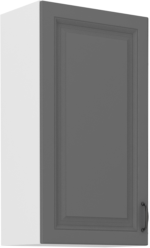 Oberschrank 50 cm / 90 cm STILO DUST Grau / Weiss GR/WH