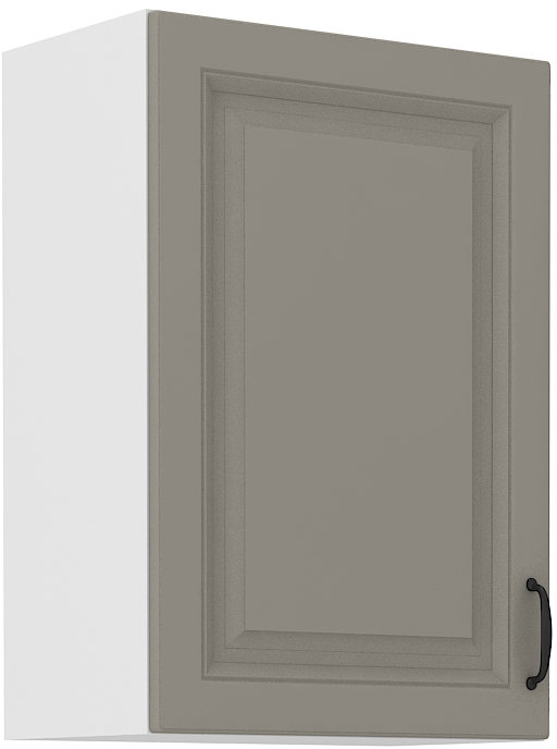Oberschrank 50 cm / 72 cm STILO CLAY Grau / Weiss GR/WH