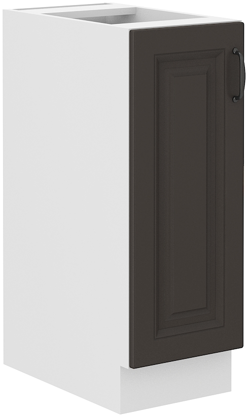 Unterschrank 30 cm Vorratsauszug - STILO GR/WH