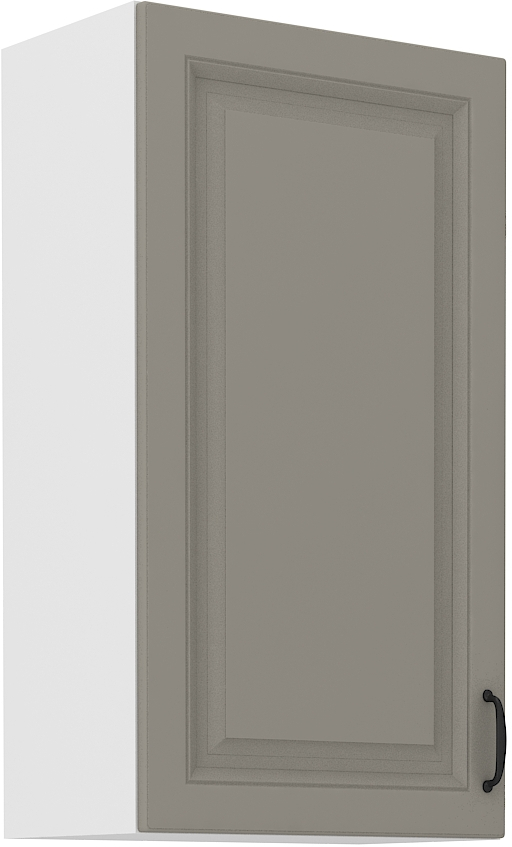 Oberschrank 50 cm / 90 cm STILO CLAY Grau / Weiss GR/WH