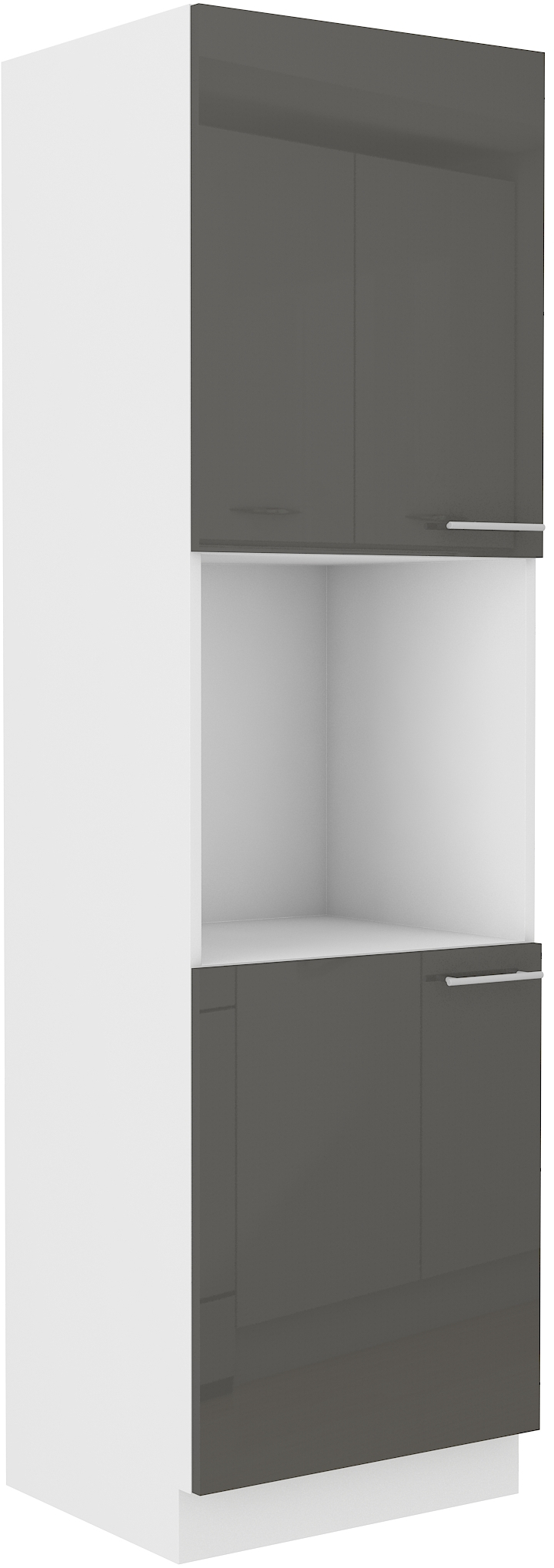 Backofenschrank 60 cm / 210cm LARA Grau HG
