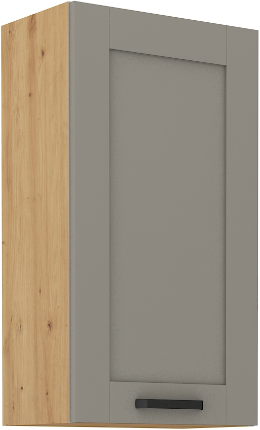 Oberschrank 50 cm / 90 cm LUNA CLAY Grau / Artisan GR/AR