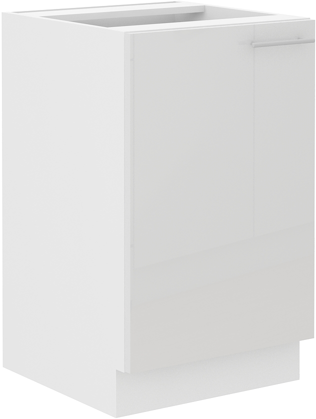 Spülenunterschrank 50 cm LARA Weiss HG