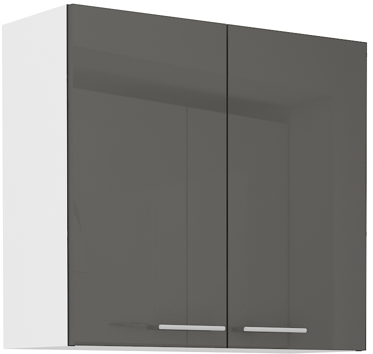 Oberschrank 80 cm / 72 cm LARA Grau HG