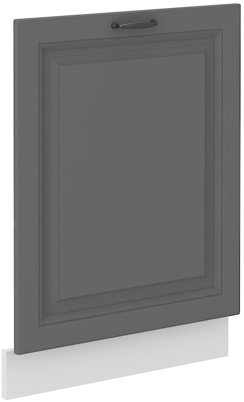 Geschirrspülerfront vollintegrierbar 60 cm STILO DUST Grau / Weiss GR/WH