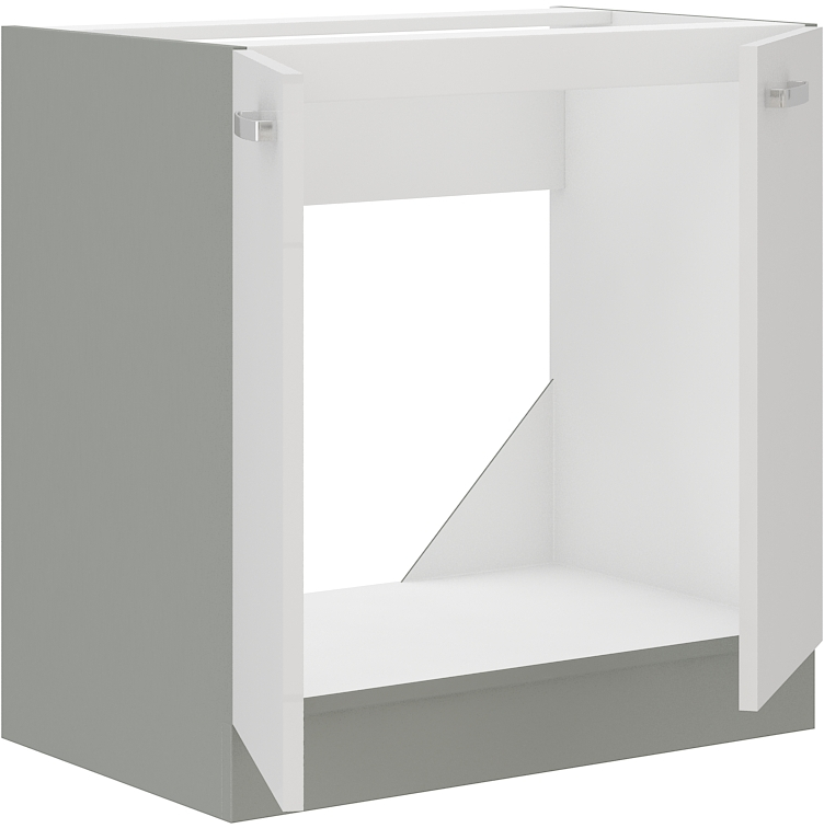 Spülenunterschrank 80 cm Bianca