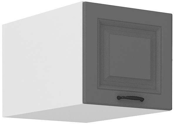 Aufsatzschrank 40 cm / 36 cm STILO DUST Grau / Weiss GR/WH