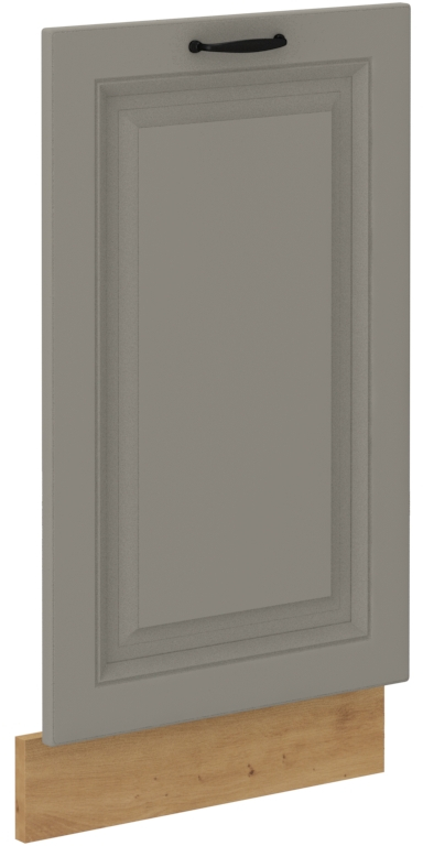 Geschirrspülerfront vollintegrierbar 45 cm STILO CLAY Grau / Artisan GR/AR