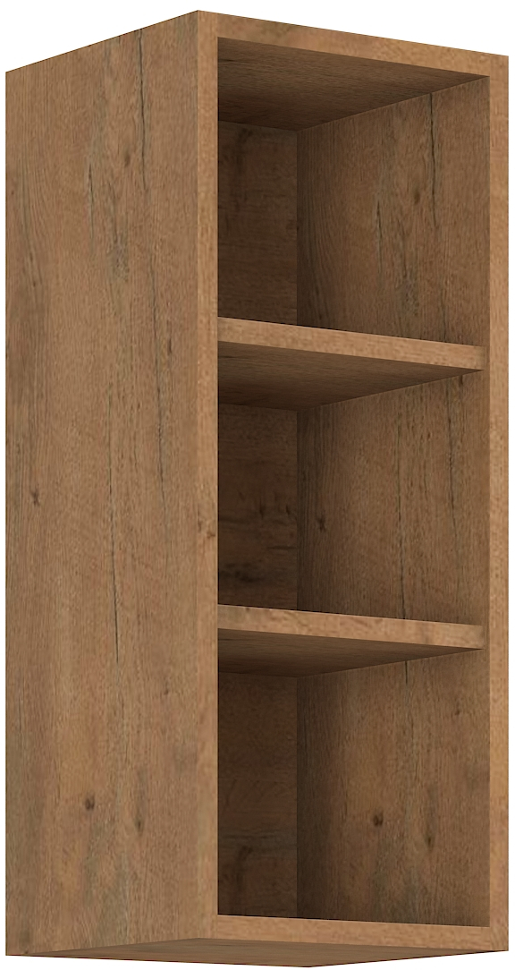 Offener Oberschrank 30 cm / 72  cm VIGO Weiss HG 