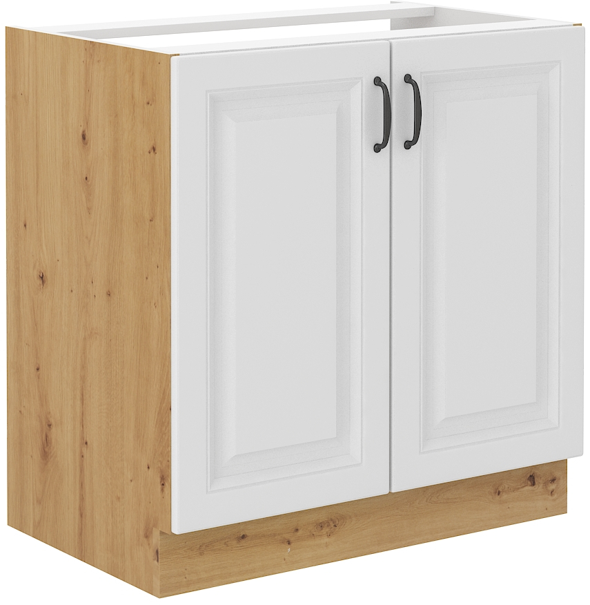 Spülenunterschrank 80 cm - STILO WH/AR