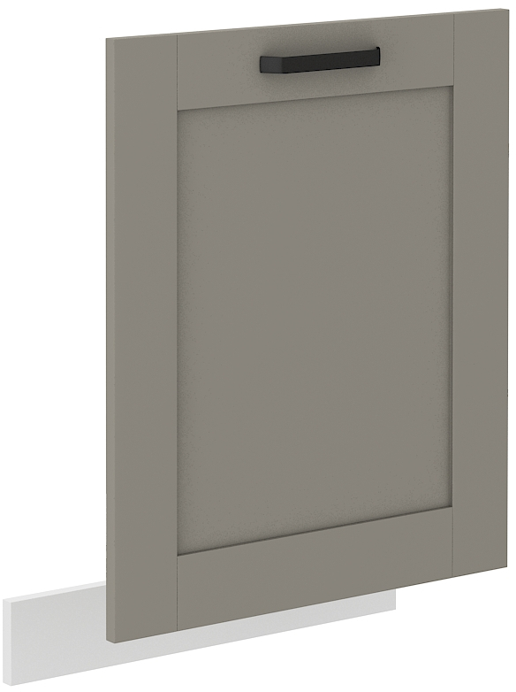 Geschirrspülerfront vollintegrierbar 60 cm LUNA CLAY Grau / Weiss GR/WH