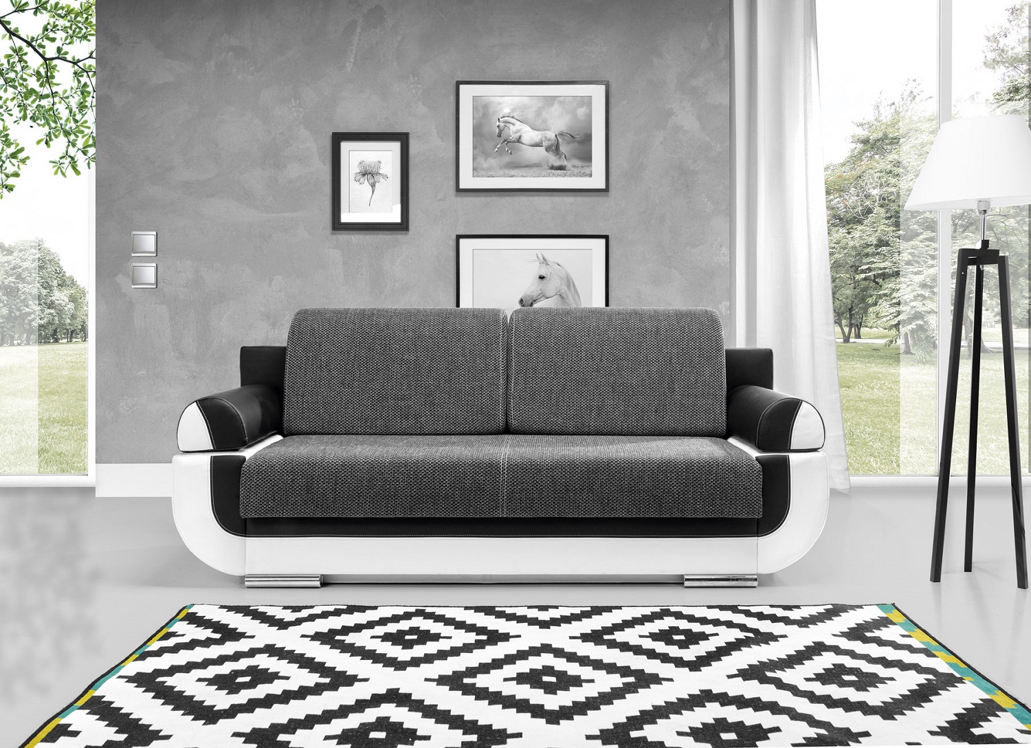 Sofa Doris mit Schlaffunktion