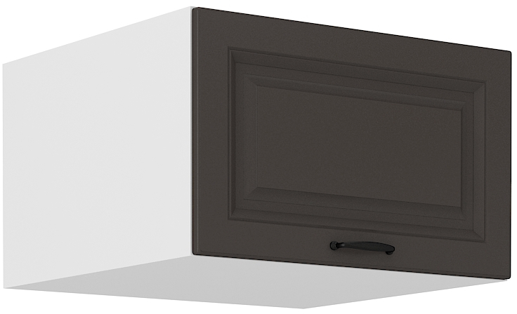 Aufsatzschrank 60 cm / 36 cm Stilo Grau / Weiss GR/WH